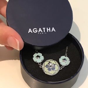 New in box. Agatha Paris bracelet. Sterling silver